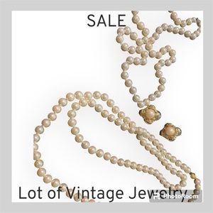 Lot of Vintage Fashion Jewelry
